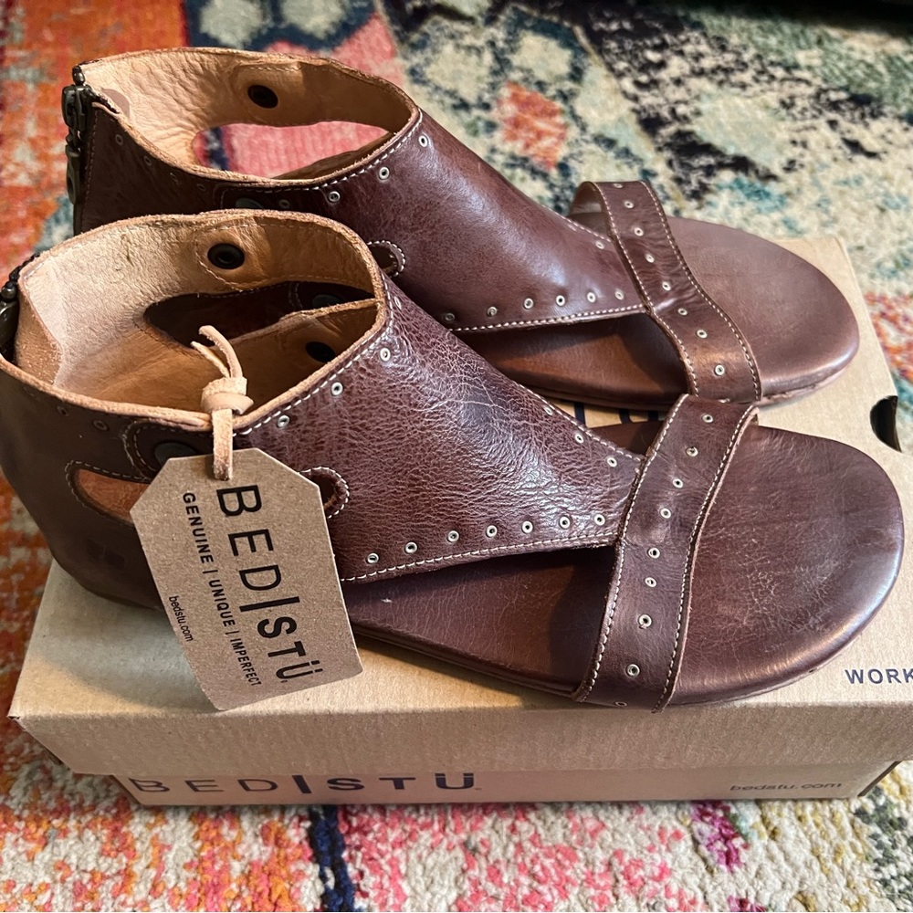 NEW Bed Stu Soto G Brown Size 10